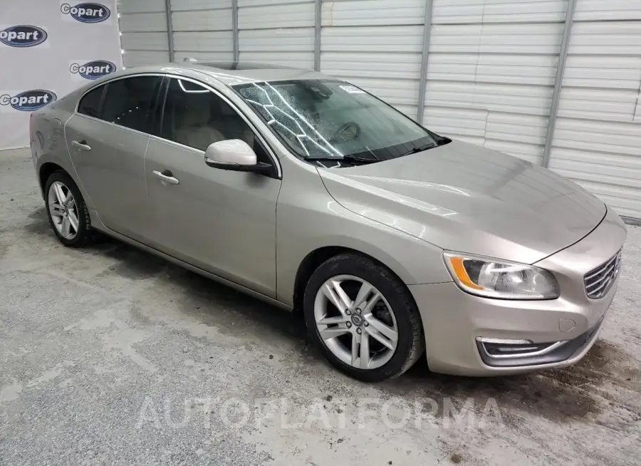 VOLVO S60 PREMIE 2015 vin YV140MFC7F1309634 from auto auction Copart