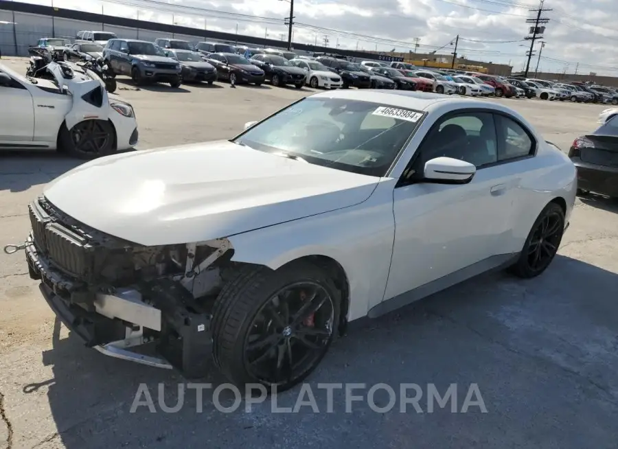 BMW 230I 2022 vin 3MW23CM07N8C49188 from auto auction Copart