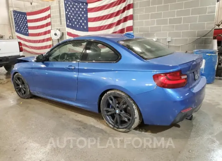 BMW M240XI 2017 vin WBA2G3C38HV641503 from auto auction Copart