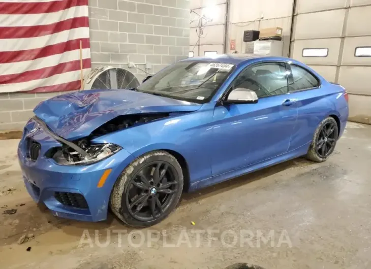 BMW M240XI 2017 vin WBA2G3C38HV641503 from auto auction Copart