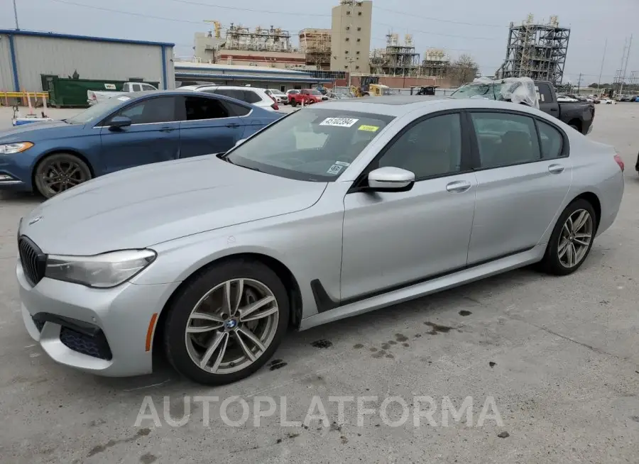 BMW 740 I 2017 vin WBA7E2C59HG739578 from auto auction Copart