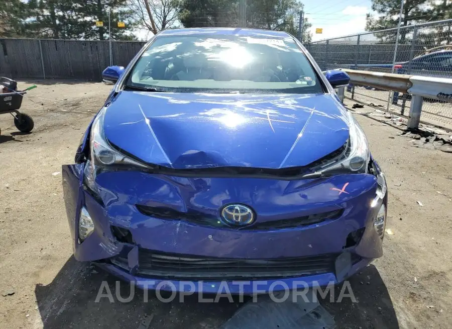 TOYOTA PRIUS 2018 vin JTDKARFU4J3553481 from auto auction Copart