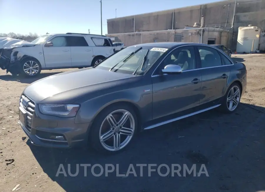 AUDI S4 PREMIUM 2015 vin WAUBGAFL8FA024073 from auto auction Copart