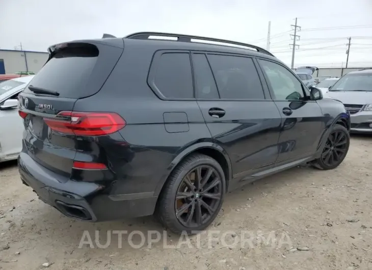 BMW X7 M50I 2021 vin 5UXCX6C03M9D74354 from auto auction Copart