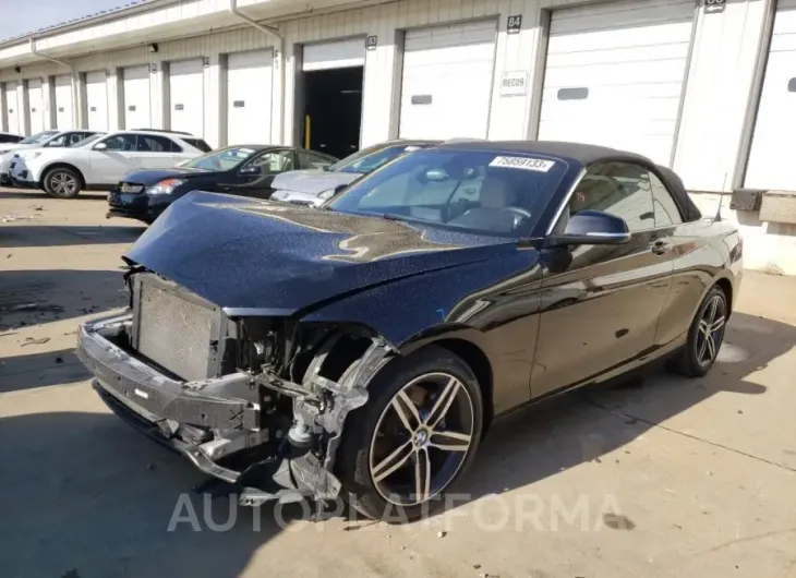 BMW 230I 2017 vin WBA2K9C33H7A26477 from auto auction Copart