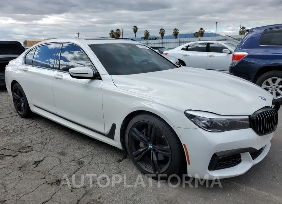 BMW 740 I 2017 vin WBA7E2C5XHG739766 from auto auction Copart