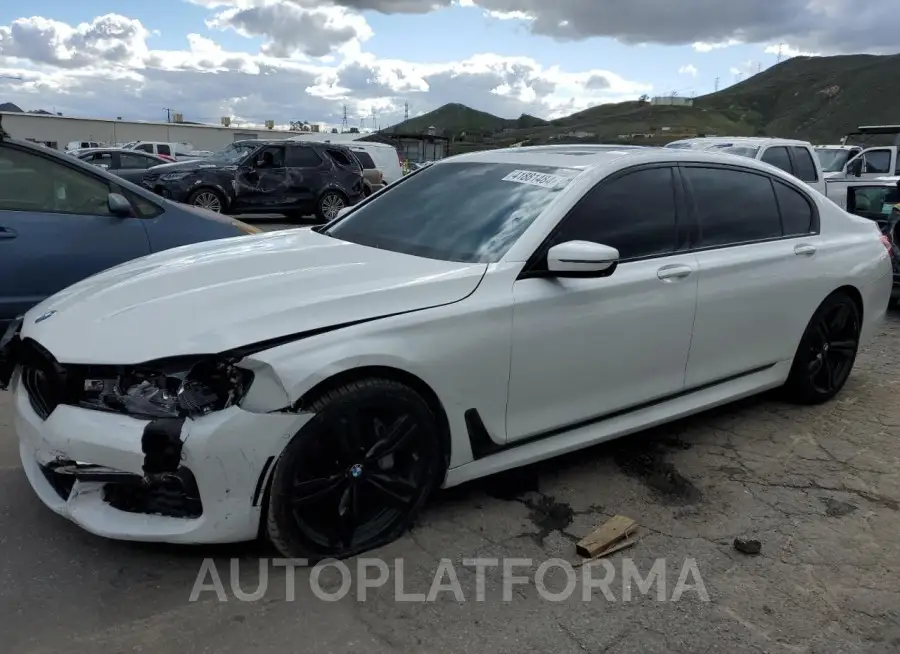 BMW 740 I 2017 vin WBA7E2C5XHG739766 from auto auction Copart