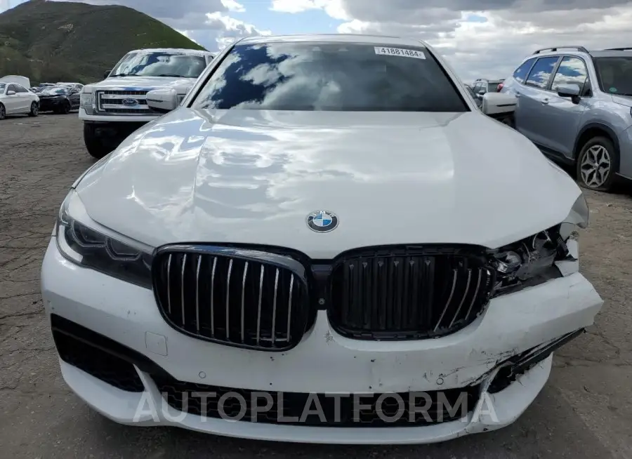 BMW 740 I 2017 vin WBA7E2C5XHG739766 from auto auction Copart