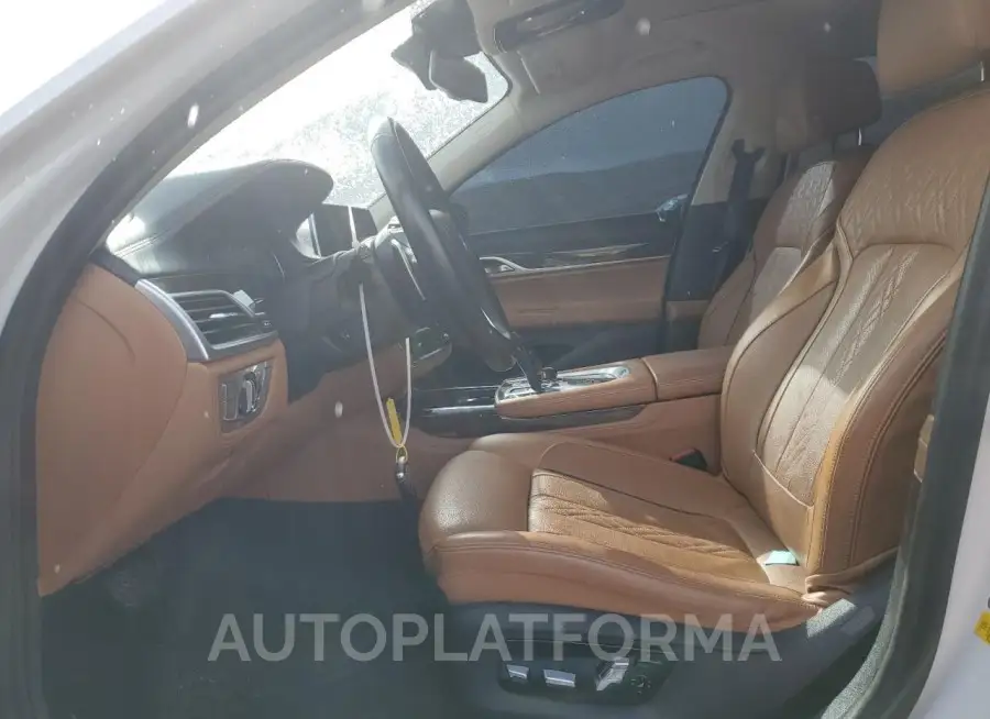 BMW 750 I 2017 vin WBA7F0C56HGM21032 from auto auction Copart