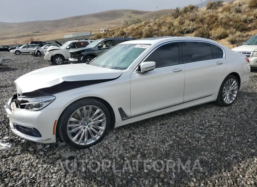 BMW 750 I 2017 vin WBA7F0C56HGM21032 from auto auction Copart