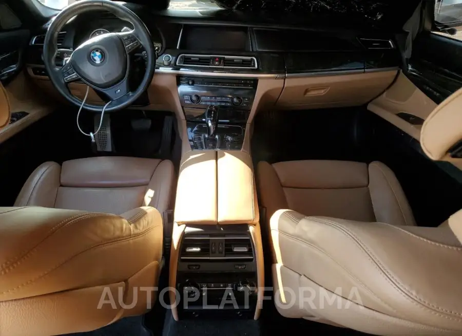 BMW 750 LXI 2015 vin WBAYF8C57FD654631 from auto auction Copart