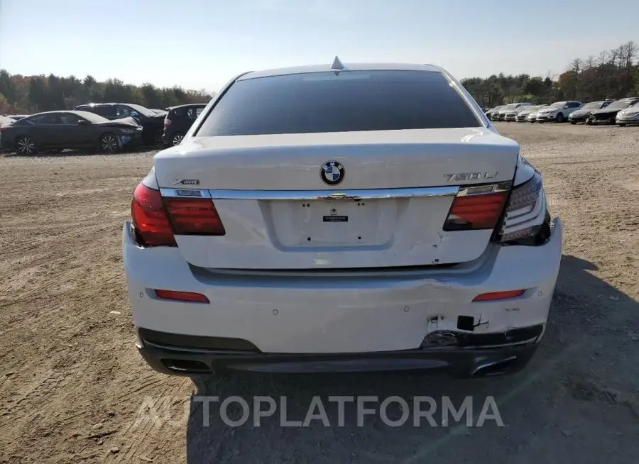 BMW 750 LXI 2015 vin WBAYF8C57FD654631 from auto auction Copart