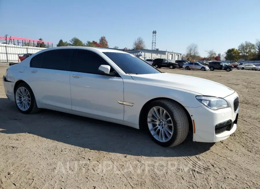 BMW 750 LXI 2015 vin WBAYF8C57FD654631 from auto auction Copart