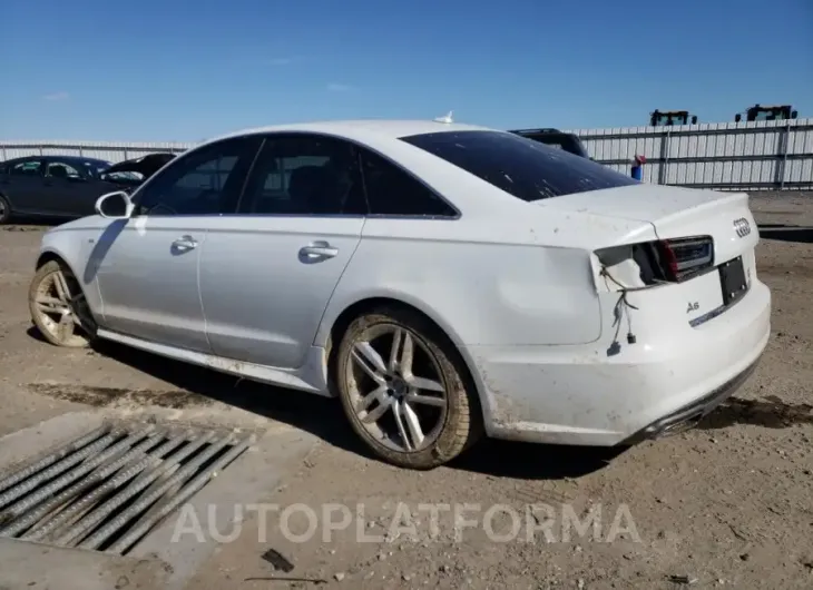 AUDI A6 PREMIUM 2016 vin WAUGFAFC3GN015641 from auto auction Copart