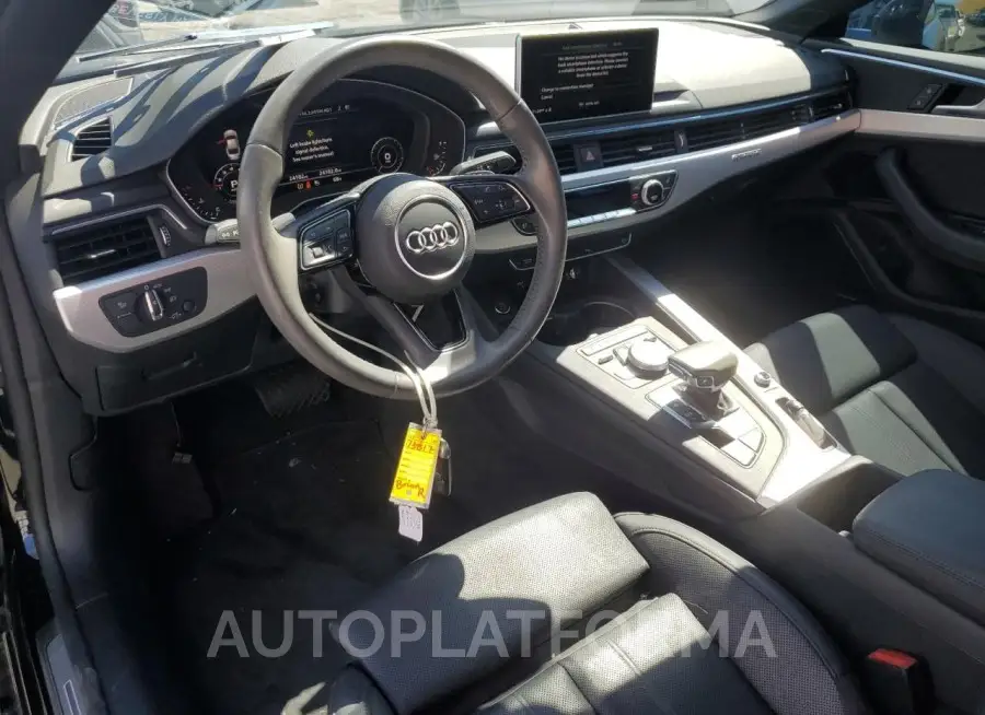 AUDI A5 PREMIUM 2018 vin WAUTNAF54JA099437 from auto auction Copart