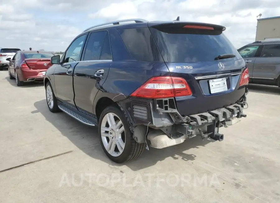 MERCEDES-BENZ ML 350 2015 vin 4JGDA5JB2FA451957 from auto auction Copart