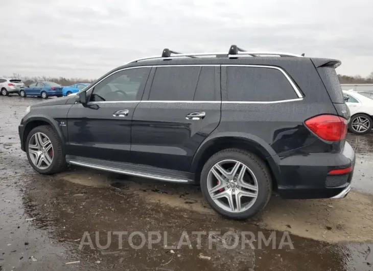 MERCEDES-BENZ GL 63 AMG 2015 vin 4JGDF7EE6FA609007 from auto auction Copart