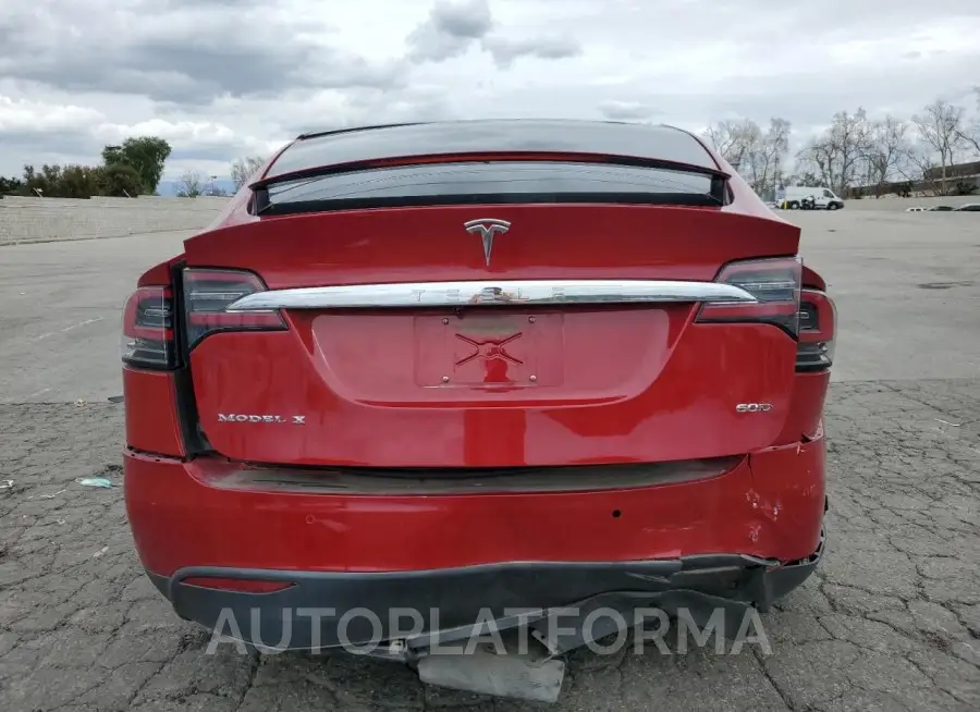 TESLA MODEL X 2016 vin 5YJXCBE25GF023734 from auto auction Copart