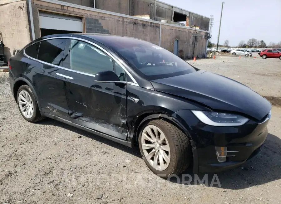 TESLA MODEL X 2018 vin 5YJXCDE28JF105301 from auto auction Copart