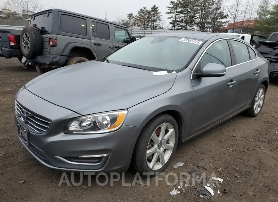 VOLVO S60 PREMIE 2016 vin YV1612TK8G2402583 from auto auction Copart