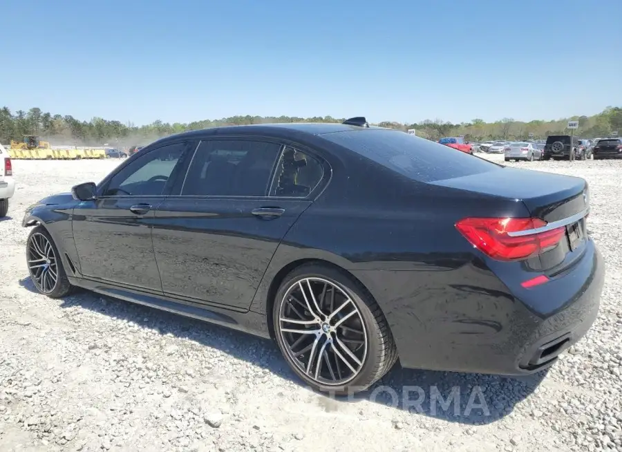 BMW 740 I 2017 vin WBA7E2C56HG739618 from auto auction Copart