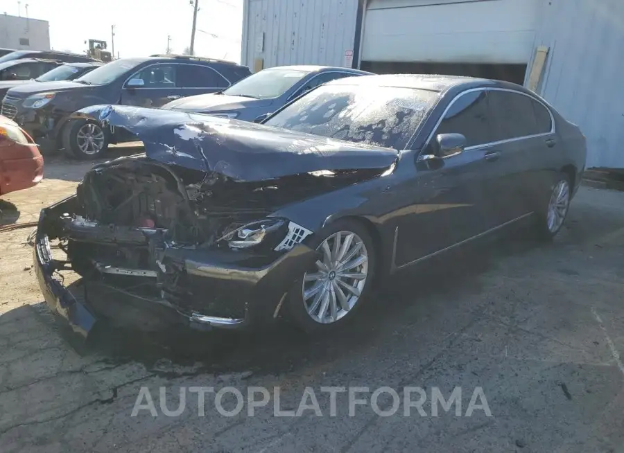 BMW 740 XI 2022 vin WBA7T4C01NCH98359 from auto auction Copart