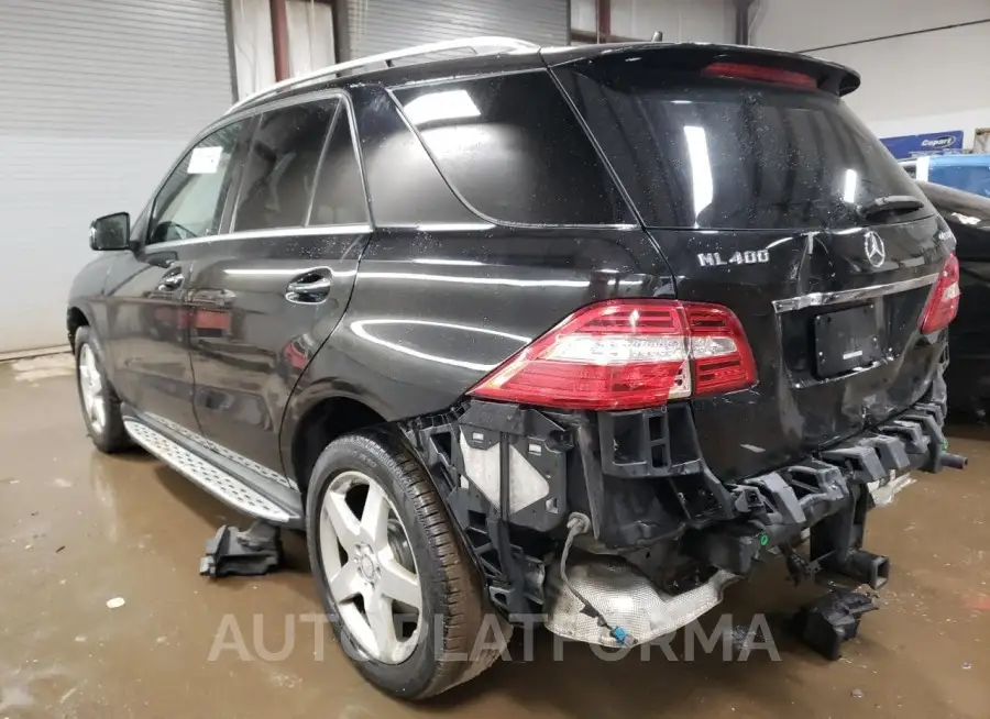 MERCEDES-BENZ ML 400 4MA 2015 vin 4JGDA5GB7FA595477 from auto auction Copart