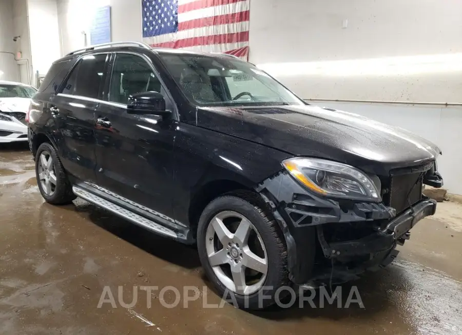 MERCEDES-BENZ ML 400 4MA 2015 vin 4JGDA5GB7FA595477 from auto auction Copart