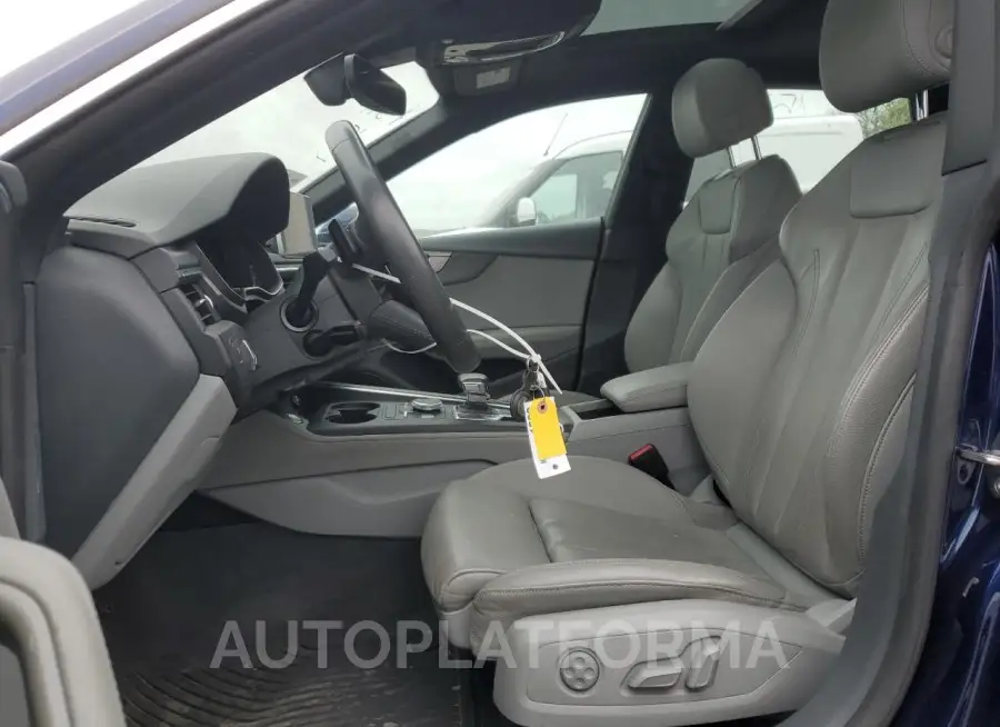 AUDI A5 PREMIUM 2019 vin WAUENCF53KA011581 from auto auction Copart