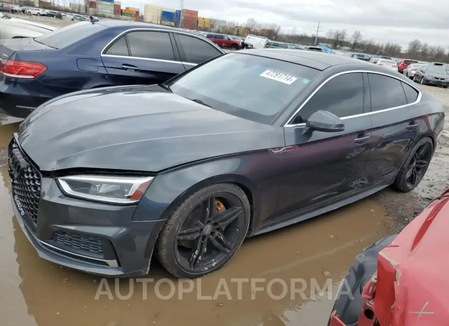 AUDI A5 PREMIUM 2018 vin WAUENCF55JA136824 from auto auction Copart