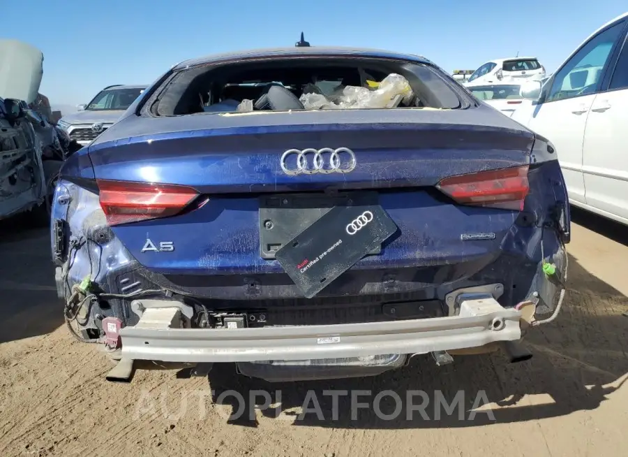 AUDI A5 PREMIUM 2021 vin WAUFACF5XMA004324 from auto auction Copart