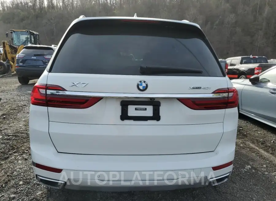 BMW X7 XDRIVE4 2020 vin 5UXCW2C01L9B55757 from auto auction Copart