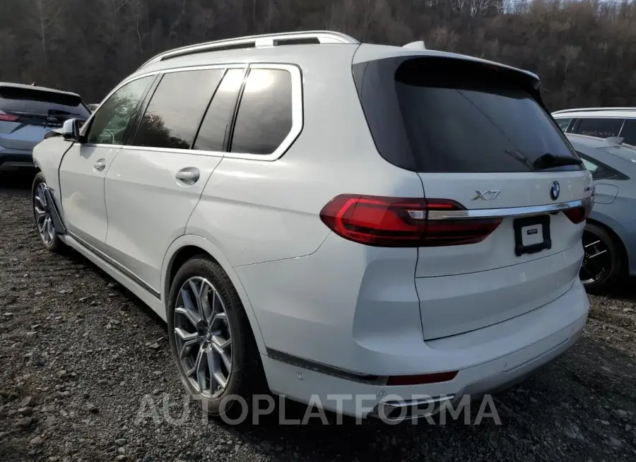 BMW X7 XDRIVE4 2020 vin 5UXCW2C01L9B55757 from auto auction Copart