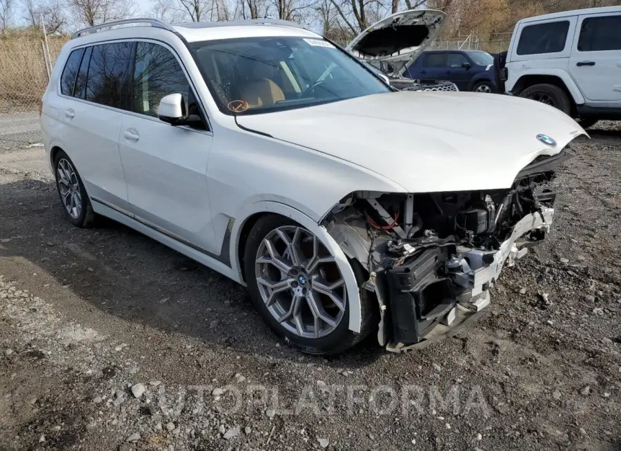 BMW X7 XDRIVE4 2020 vin 5UXCW2C01L9B55757 from auto auction Copart