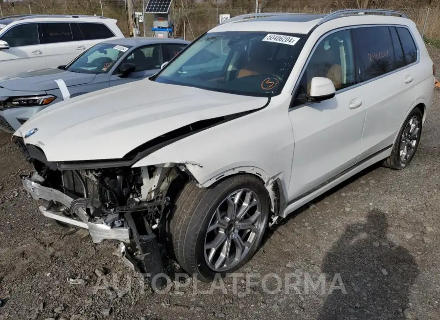 BMW X7 XDRIVE4 2020 vin 5UXCW2C01L9B55757 from auto auction Copart