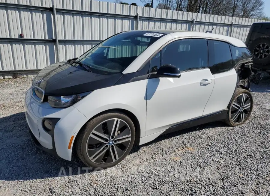 BMW I3 2016 vin WBY1Z4C58GV508205 from auto auction Copart