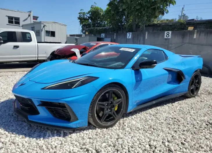 CHEVROLET CORVETTE S 2021 vin 1G1YC3D46M5106673 from auto auction Copart