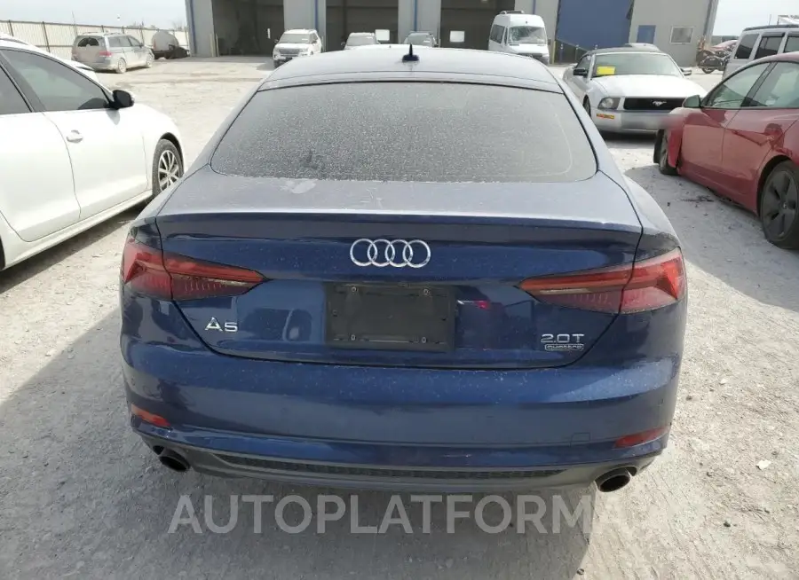 AUDI A5 PRESTIG 2018 vin WAUFNCF50JA126917 from auto auction Copart