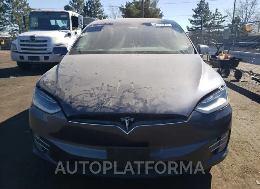 TESLA MODEL X 2021 vin 5YJXCBE25MF323527 from auto auction Copart