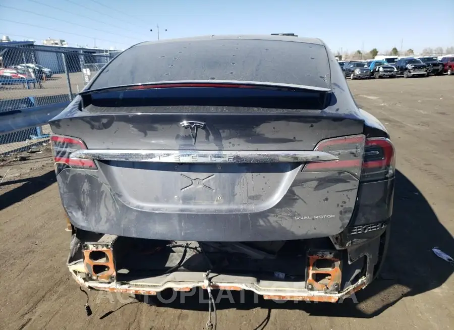 TESLA MODEL X 2021 vin 5YJXCBE25MF323527 from auto auction Copart