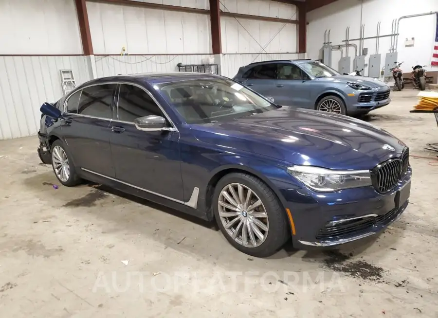 BMW 740 XI 2017 vin WBA7E4C57HGU99071 from auto auction Copart