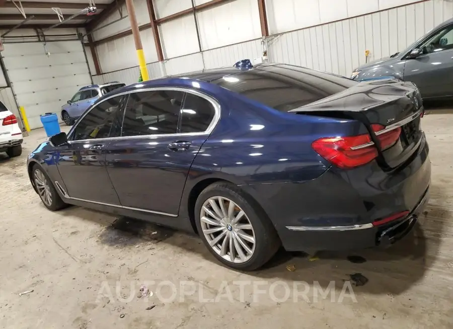 BMW 740 XI 2017 vin WBA7E4C57HGU99071 from auto auction Copart