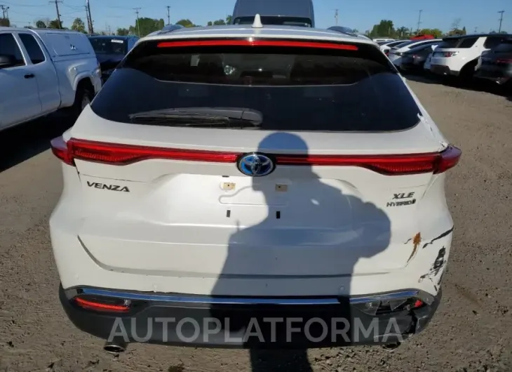 TOYOTA VENZA LE 2021 vin JTEAAAAHXMJ057569 from auto auction Copart