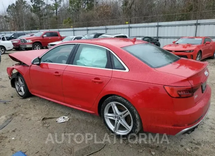 AUDI S4 PRESTIG 2018 vin WAUC4AF46JA001874 from auto auction Copart