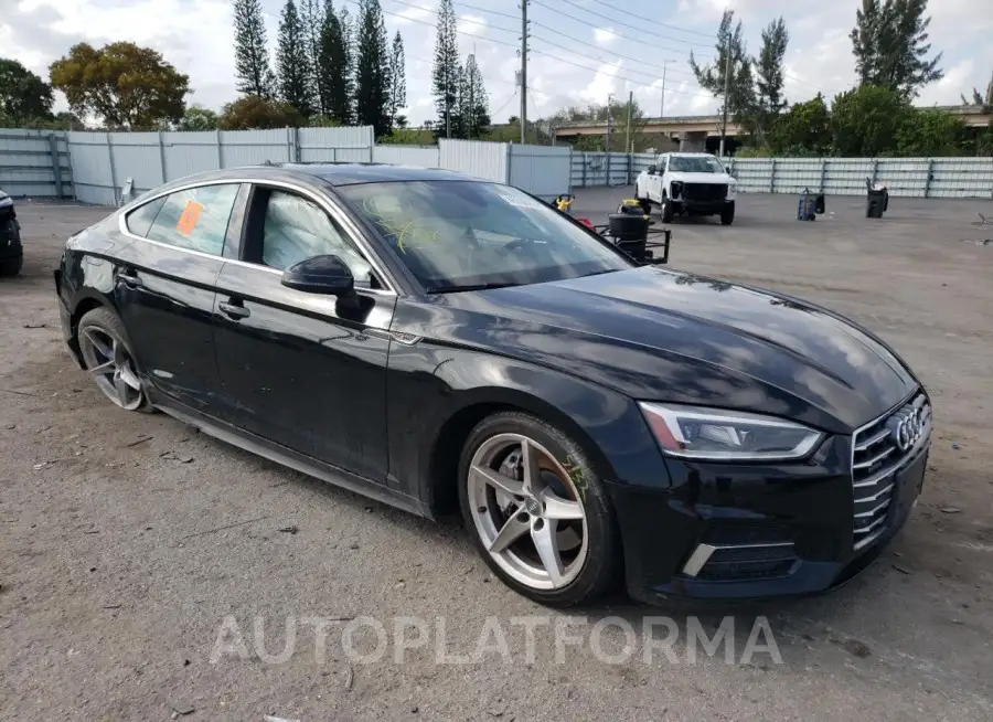 AUDI A5 PREMIUM 2018 vin WAUENCF58JA030061 from auto auction Copart