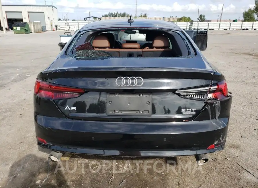 AUDI A5 PREMIUM 2018 vin WAUENCF58JA030061 from auto auction Copart