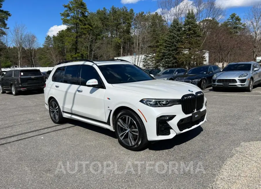 BMW X7 XDRIVE4 2021 vin 5UXCW2C02M9F97934 from auto auction Copart