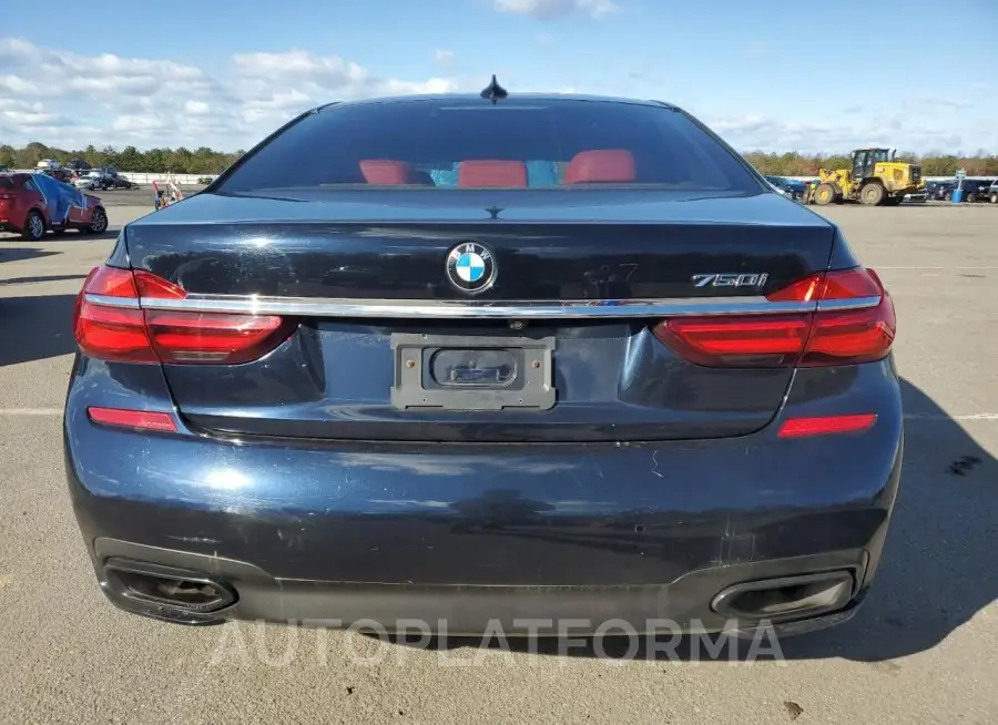 BMW 750 XI 2018 vin WBA7F2C50JG424932 from auto auction Copart