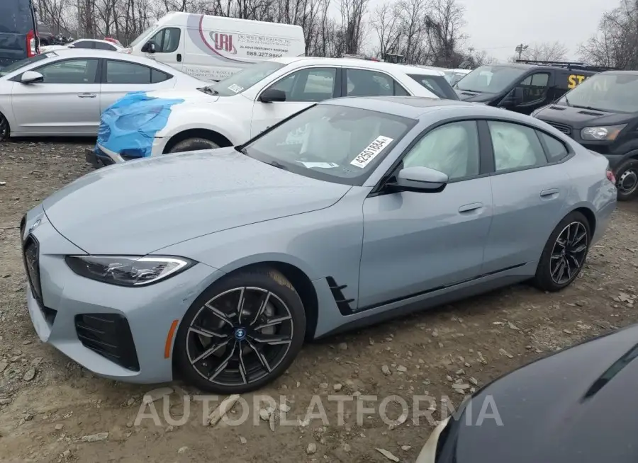 BMW I4 EDRIVE4 2023 vin WBY73AW08PFN76248 from auto auction Copart