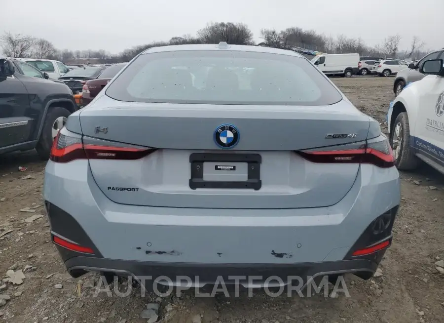 BMW I4 EDRIVE4 2023 vin WBY73AW08PFN76248 from auto auction Copart